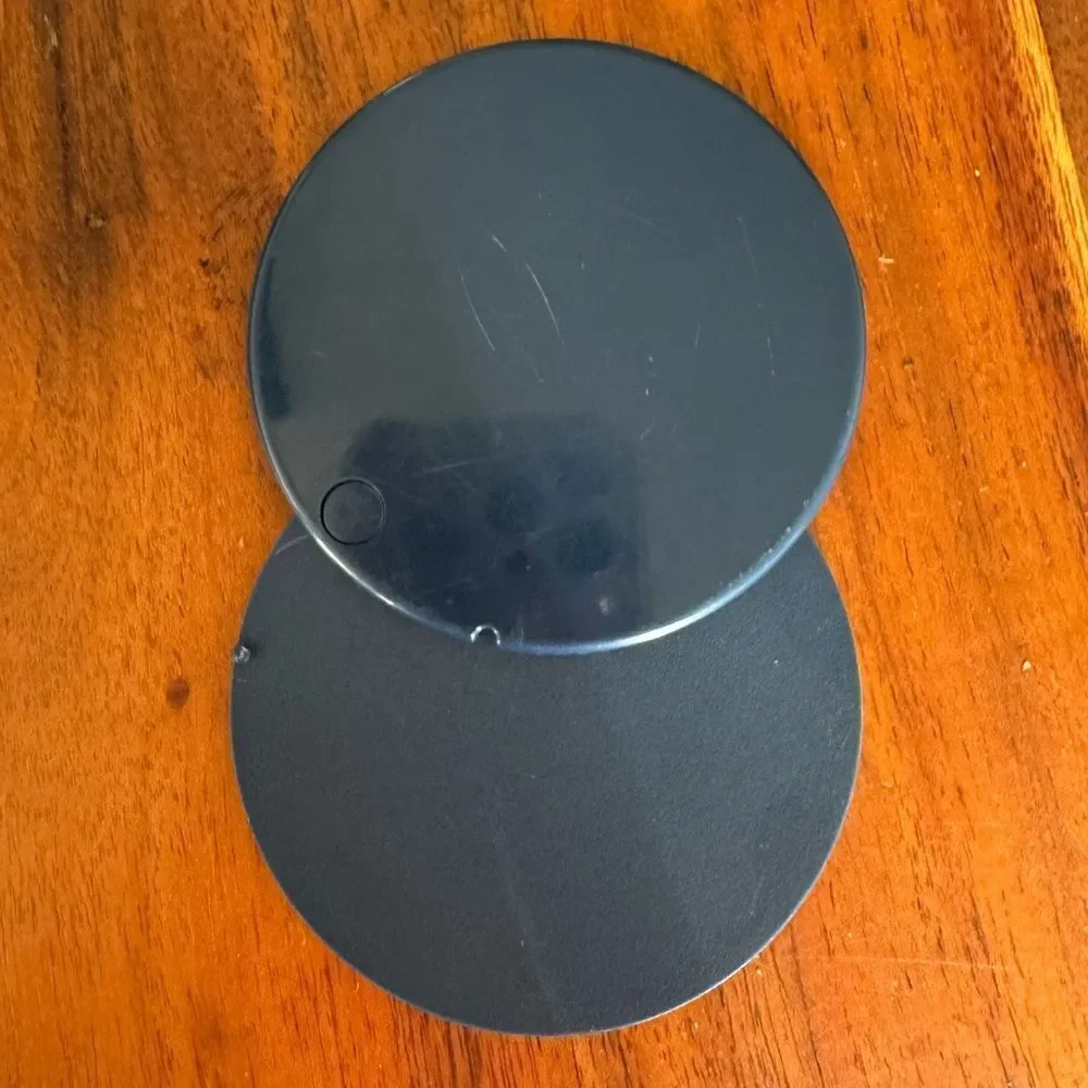 Kate Spade Swivel Compact Mirror - Navy and White polka dot